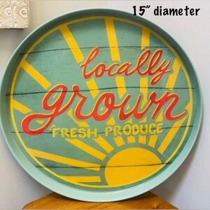 Fishs Eddy Locally Grown Decorative Tray